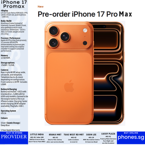 iPhone 16 128GB - Pre-order | phones.sg Singapore